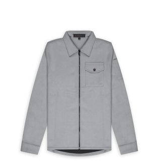Aspact Compass Shirt - Heren - Overhemden - Grijs - Maat: L