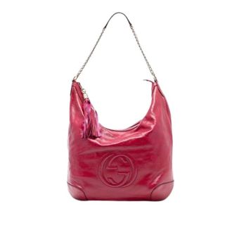 Gucci Pre-owned Shoulder Bags, female, Red, Size: ONE SIZE Pre-owned The Soho Shoulder Bag