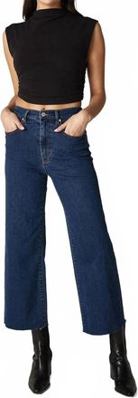 Unpublished Womens Noemi Cropped Jeans In Pacific Coast