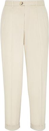 Brunello Cucinelli Gabardine trousers in Panama at Nordstrom, Size 42 It