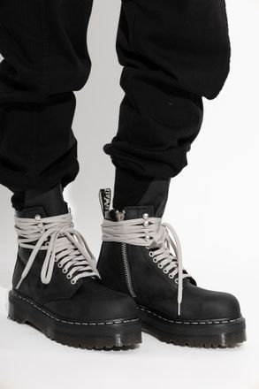 Rick Owens RICK OWENS X DR MARTENS, Womens, Black