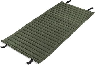 HAY Palissade Quilted Cushion für Lounge Chair Low, olive