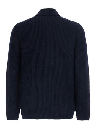 Tagliatore Dundret Cardigan - Navy