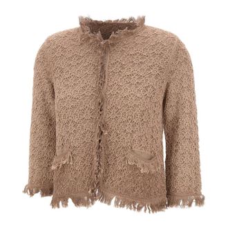 KANGRA Jumpers Brown - female - Kangra - Cardigans - Brown - XS - Knitwear