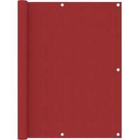 OEM Biombo Rojo Para Balc&oacute;n, 120 X 300 Cm, Tela Oxford - Crezuo
