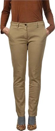 Mason's Pantaloni Chino Slim New York - - Trousers - Donna - Beige - M