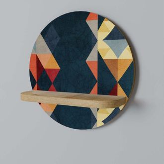 OEM Estante Redondo Ilusi&oacute;n Agrietada