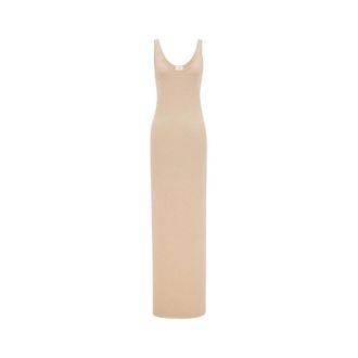 Saint Laurent Maxi Dresses - Dresses - Mujer - Amarillo - L
