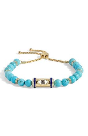 Alex and Ani Evil Eye Bead Bolo Bracelet in Gold at Nordstrom