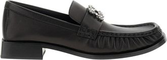 Roger Vivier Loafers - Dames - Loafers - Zwart - 40 EU - Schoenen
