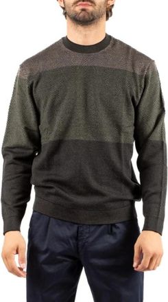 Emporio Armani Maglia - Heren - Ronde hals truien - Veelkleurig - L - Truien & Vesten