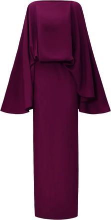 Taller Marmo Abito lungo Eolia - Viola