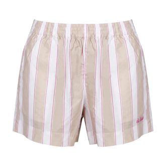 MC2 Saint Barth Meave Pull-up Shorts - female - MC2 Saint Barth - Casual Shorts - Multicolor - M - Shorts
