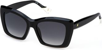 Yalea SYA155 CHIMAMANDA 0700 Womens Sunglasses Black Size 53