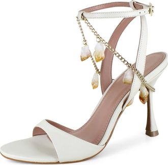 BCBGeneration Pacificia Chain Strap Sandal in Milk at Nordstrom, Size 8.5