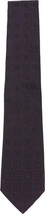 Tagliatore Geometric-patterned Jacquard Tie