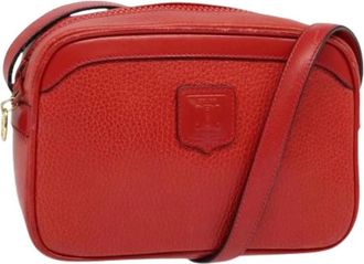 Celine Pre-owned Cross Body Bags, female, Red, Size: ONE SIZE Pre-owned Vintage Cross Body Bag