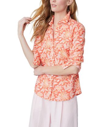 J.McLaughlin J.Mclaughlin Lois Linen-Blend Blouse