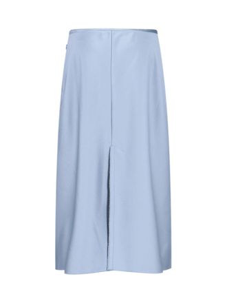 Ami Womens Ami Skirts Blue Polyester
