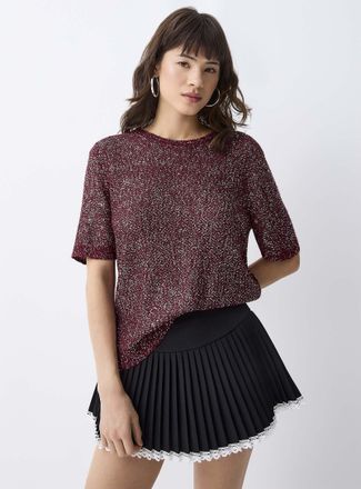 Only Womens Mini-sequin sweater