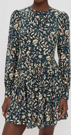 Ulla Johnson Arabella Mini Dress In Midnight Garden