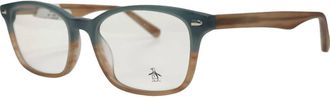 Original Penguin Unisex The Clyde Glasses In Green Brown Fade