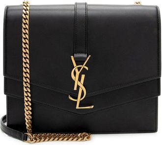 Saint Laurent Black Leather Sulpice Medium Shoulder Bag (Authentic Pre-Loved)