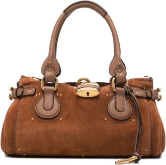 Chlo&eacute; Brown Paddington Large Shoulder Bag