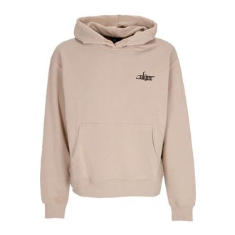 Dolly Noire Hoodies, male, Beige, Size: XL Beige Hooded Sweatshirt X Luca Barcellona