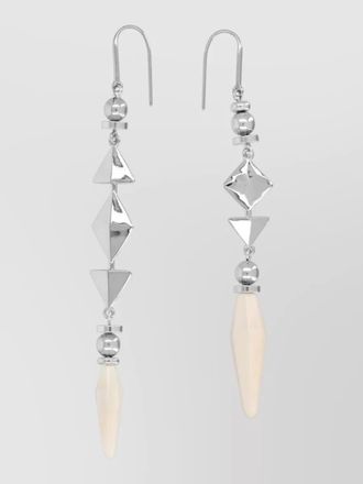 Isabel Marant buffalo horn earrings