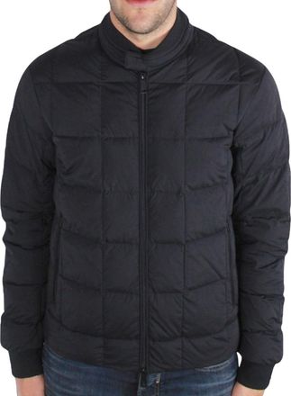 Armani Jeans Mens Black Padded Down Jacket Nylon - Size X-Small