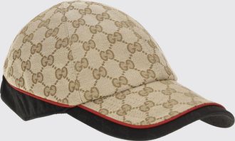Gucci Cappello da baseball in tessuto GG Supreme con cinturino regolabile