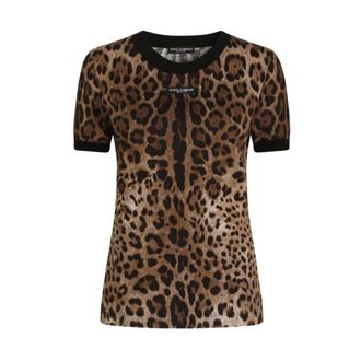 Dolce & Gabbana Dames, Tops, Veelkleurig, Maat: M