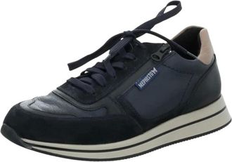 Mephisto Sneakers - Heren - Schoenen - Blauw - Maat: 44 EU Leer