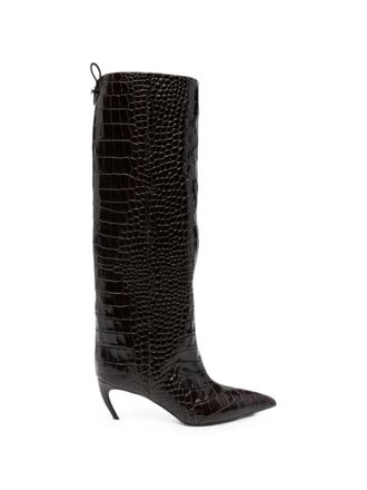 The Attico Botas de cuero Lea de Attico