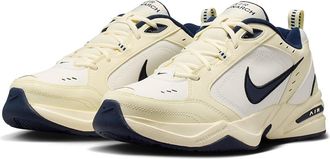 Nike Air Monarch IV Mens Cross Training Shoes Coconut Milk/Obsidian/Sail/Black : 12.5 D - Medium, Leather/Textile