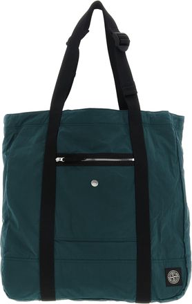 Stone Island Logo Patch Shopping Bag