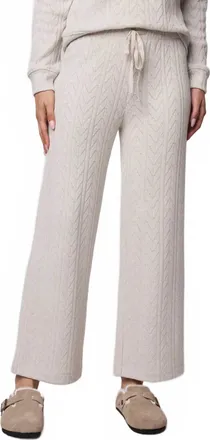 Splendid Sweatersoft Pant In Beige