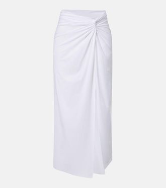 Vix Falda midi Karen drapeada