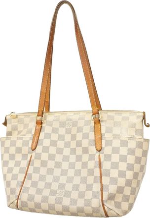 Louis Vuitton White Tote Bag (Pre-Owned)