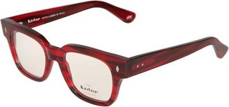 K&agrave;dor Tijdloze 1962 Zonnebril - unisex - Zonnebrillen - Rood - 50 MM - Accessoires