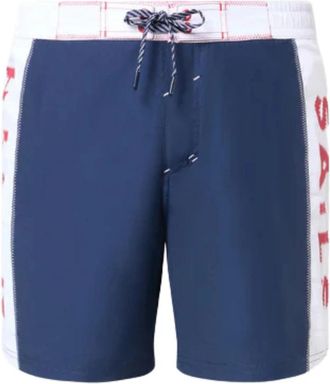 North Sails Stampa Logo Beachwear Zwembroek - Heren - Strandmode - Blauw - S - Katoen - Badmode