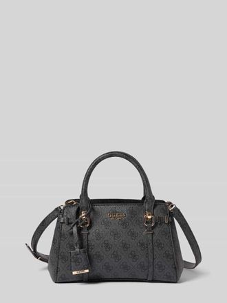 Guess Handtasche mit Logo-Muster Modell LEONA in Black, Gr&ouml;&szlig;e 1