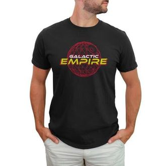 Star Wars Mens Star Wars Galactic Empire Death Star Graphic T-Shirt in Black at Nordstrom, Size Xxx-Large