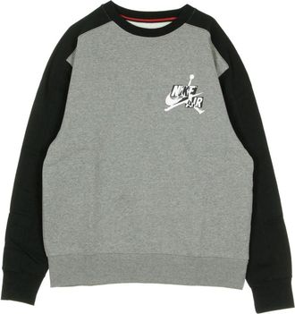 Nike Jordan Klassiek Carbon Crewneck Sweatshirt - Heren - Sportshirts - Veelkleurig - XL - Katoen - Fitness