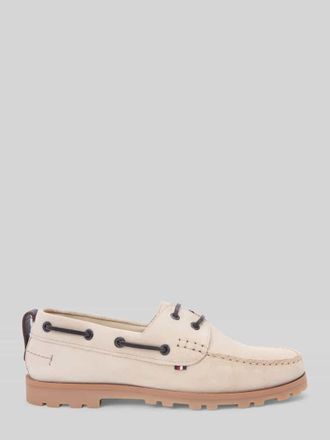 Tommy Hilfiger Loafer aus echtem Leder in Beige, Gr&ouml;&szlig;e 41