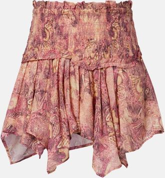 Isabel Marant Ceiva silk miniskirt