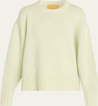 Guest In Residence Cozy Cashmere Crewneck Sweater