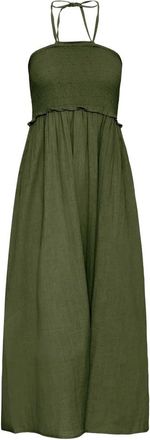 Ichi Abito Lungo - - Dresses - Donna - Verde - M