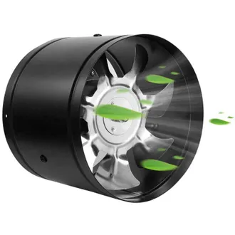 OEM [mai Usato]ventilatore Di Scarico Da 100 Mm, 140 M&sup3;/h, Con Condotto DAria, Per Installazione A Parete, Stile Industriale, In Metallo, Ideale Per Bagno